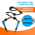 NexaLeash Tactical Bungee Dog Leash, Hands-Free Heavy Duty Lead for Running & Training