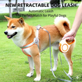 Anti-Pull Reflective Dog Leash - Heavy Duty Nylon No Pull Leash for Medium Large Dogs (6FT/180cm)