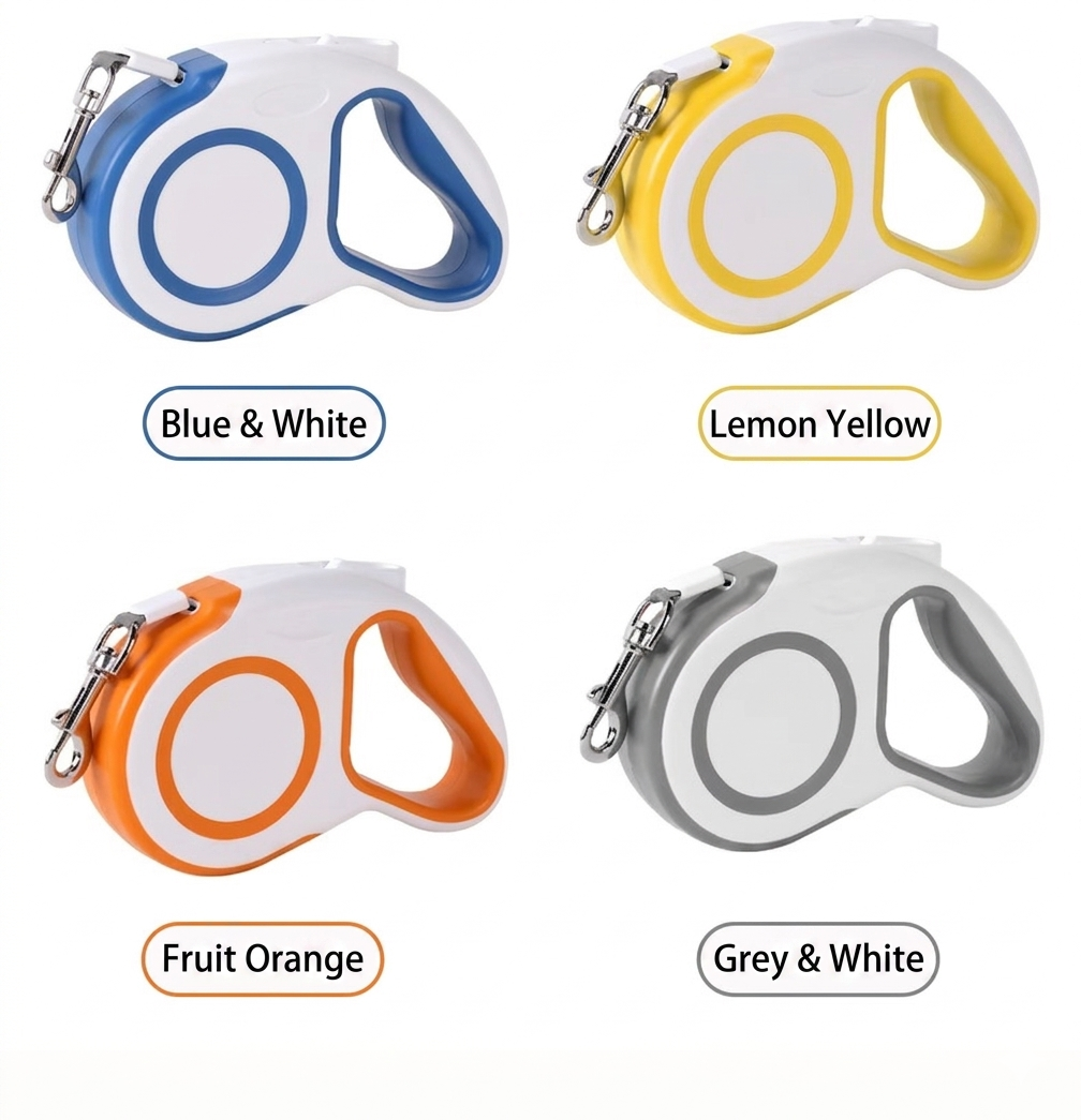 Anti-Pull Reflective Dog Leash - Heavy Duty Nylon No Pull Leash for Medium Large Dogs (6FT/180cm)