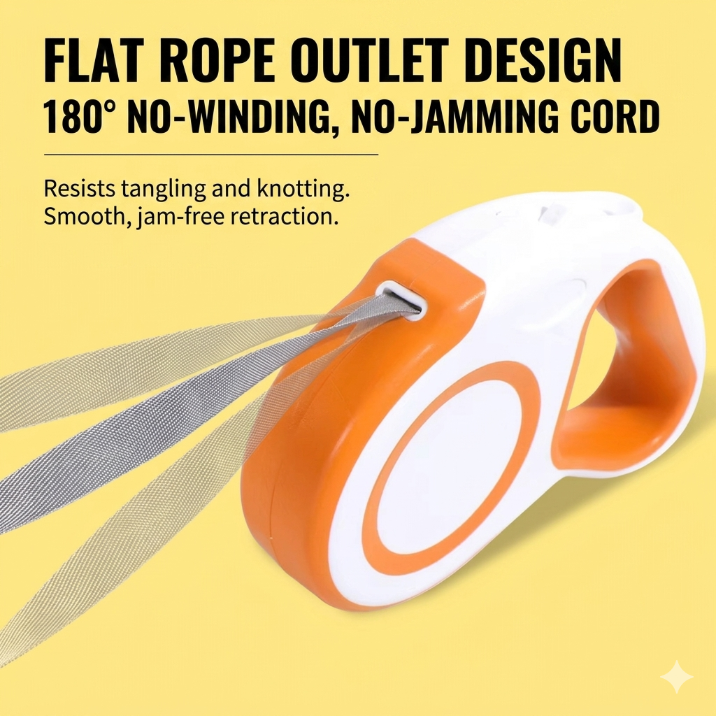 Anti-Pull Reflective Dog Leash - Heavy Duty Nylon No Pull Leash for Medium Large Dogs (6FT/180cm)