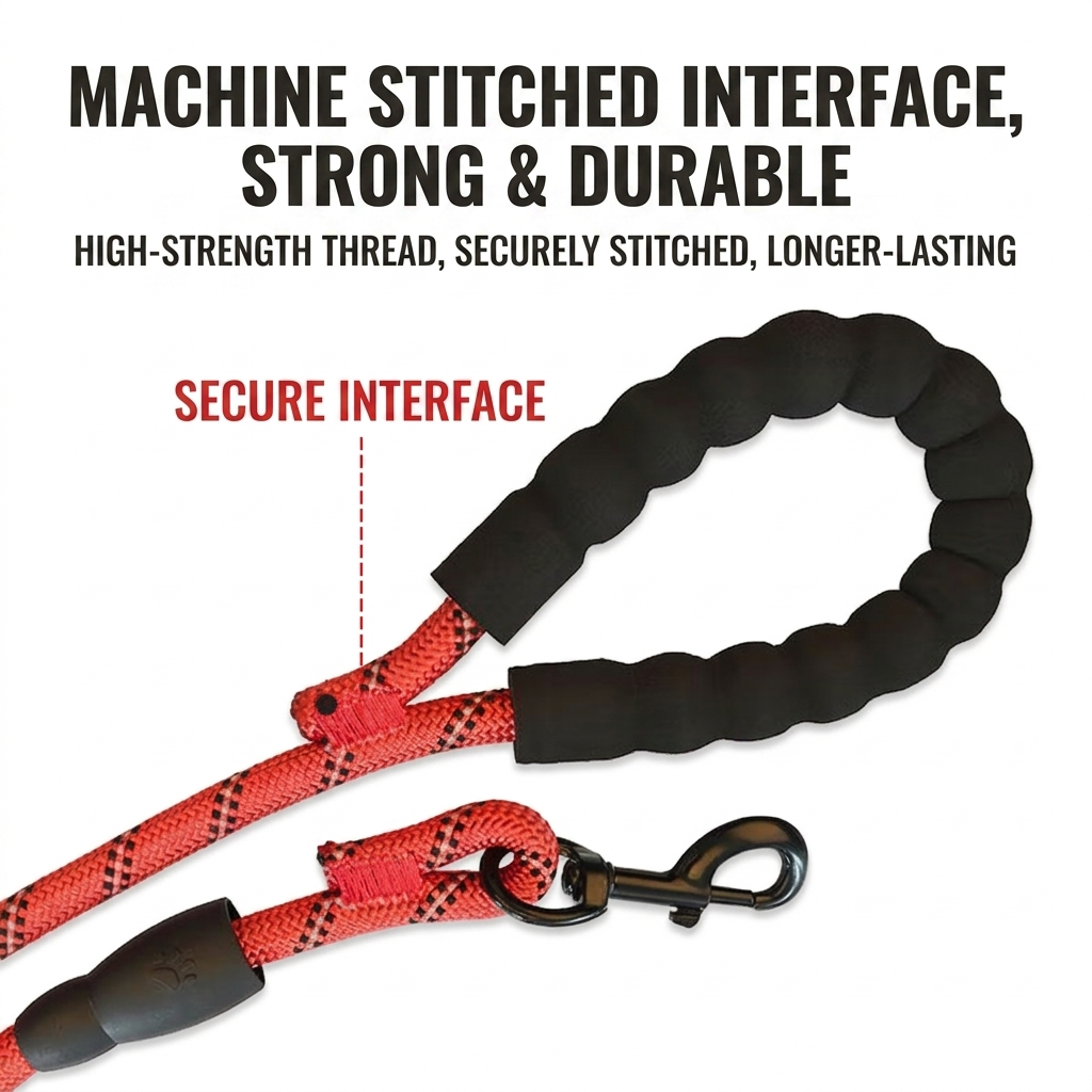 NexaLeash Tactical Bungee Dog Leash, Heavy Duty Shock Absorbing Lead for Training & Hiking